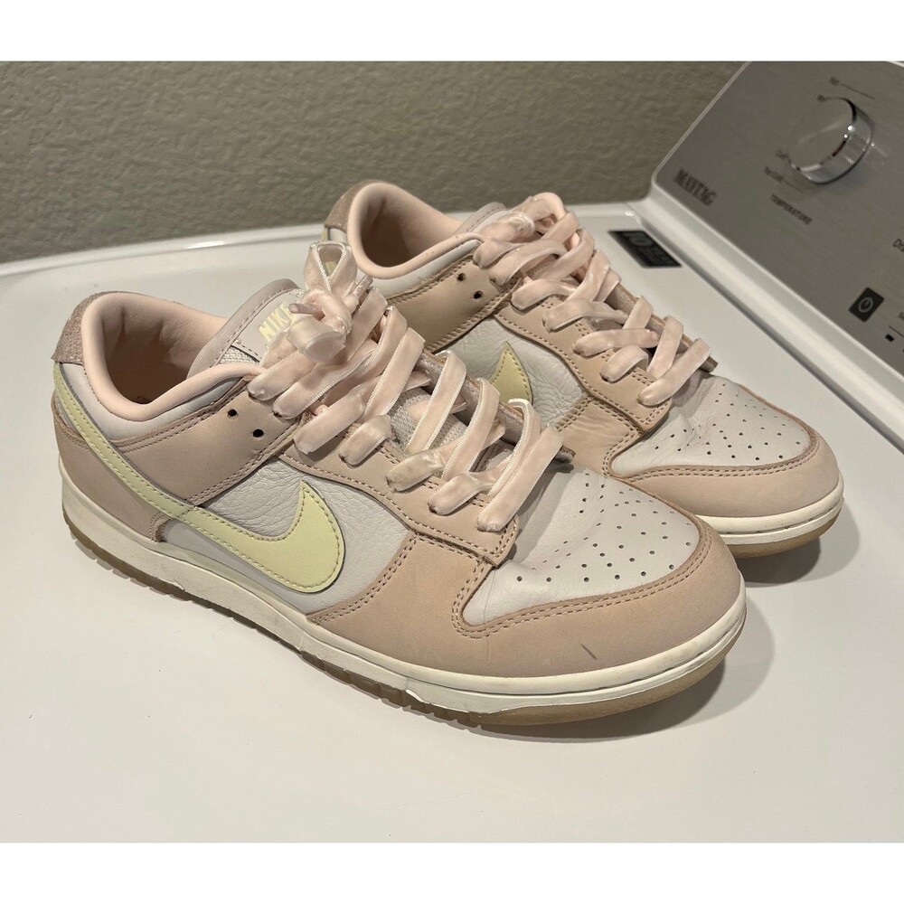 Nike Dunk Low Premium Women’s 8.5 / 7Y Pink Oxford Lemon Wash FB7910-601